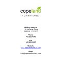 Copeland Contact Info