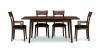 Catalina Extension Table with Ingrid Chairs - Walnut 
