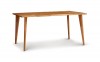 Essentials Rectangle Dining Table with Wood Legs