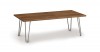 Essentials Rectangular Coffee Table with Metal Legs