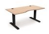 Invigo Sit Stand Desk - Bright Oak