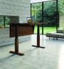 Invigo Sit Stand Desk Up - Walnut