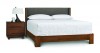 Sloane Bed With Legs and a Mattress Box Spring with Two Drawer