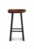 Tractor Seat Counter Stool in Walnut