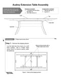 Audrey Extension Table Assembly