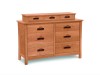 Berkeley Six Drawer With Accessory Case - Cherry