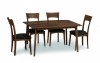 Catalina 40 x 60 Table with Ingrid Chairs - Walnut