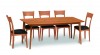 Catalina 40 x 78 Table Ingrid Chairs - Cherry