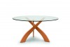 Entwine 60" Round Table in Cherry