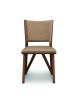 Exeter Chair Head On - Walnut