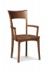 Ingrid Armchair Wood Seat - Walnut