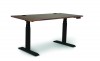 Invigo Sit Stand Desk 30 x 60 Metal Base - Walnut