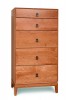 Mansfield Five Drawer (Narrow) in Cherry