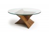 Planes Round Glass Top Coffee Table
