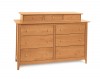Sarah Six Drawer with Accessory Case in Cherry