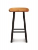 Tractor Seat Counter Stool in Cherry